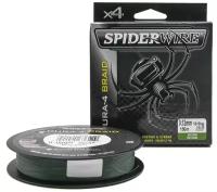 Плетеная леска Spiderwire Dura4 Braid Темно-зеленая 150m 0,12m Mgrn