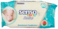 Senso Baby Ecoline Влажные салфетки с крем-бальзамом 60 шт