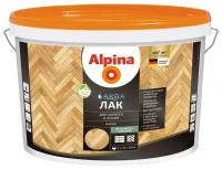 Лак паркетный Alpina Аква, акриловый, шелковисто-матовый, 10 л