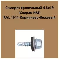 Саморез кровельный 4,8х19 (св.№2) RAL1011