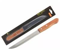 Нож с деревянной рукояткой ALBERO MAL-03AL универсальный, 15 см