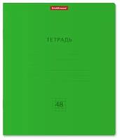 Тетрадь общая ученическая ErichKrause® классика NEON зеленая, 48 листов, клетка, 5 шт