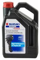 Минеральное моторное масло Motul Suzuki Marine 2T, 4 л