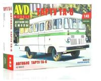 Сборная модель AVD Автобус Тарту ТА-6, 1/43 AVD Models 4018AVD