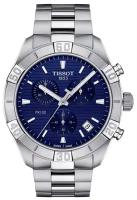 Наручные часы TISSOT Tissot T1016171104100, серебряный, синий