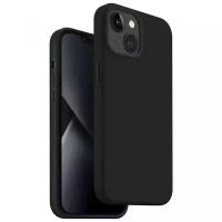 Чехол Uniq LINO для iPhone 14, цвет Черный (Black) (IP6.1(2022)-LINOBLK)