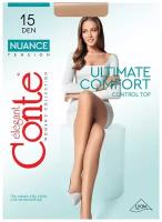 Колготки Conte Nuance, 15 den, 3 шт., бежевый