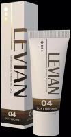 Levian Краска для бровей и ресниц и оксид,Soft Brown 04, 15 мл, 28 г