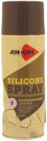 Смазка силиконовая 450мл аэрозоль Silicone Spray AIM-ONE AD-200