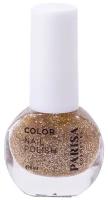 Лак для ногтей Parisa Color Nail Polish GL01 с глиттером 6 мл