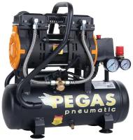 Pegas pneumatic Бесшумный компрессор PG-602 проф. серия безмасляный 6619