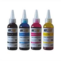 Комплект чернил (красок) Hi-Black Универсальные HB-Ink-E-100, 4 цвета (Bk, C, M, Y) для Epson, на водной основе