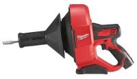 Аккумуляторная прочистная машина Milwaukee M12 BDC8-202C + CAM-SPECTOR 360 M12 IC-0 (S) + трос