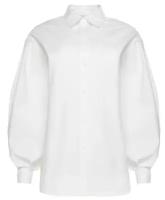 Рубашка женская с объёмными рукавами MINAKU: Casual Collection цвет белый, р-р 42 9156643