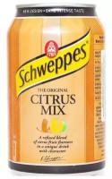 Газированный напиток Schweppes Citrus Mix / Швепс Цитрус Микс 330 мл. (Польша)