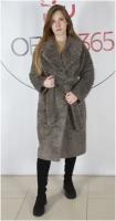 KR-184/В Пальто женское Темно-коричневый Sempati