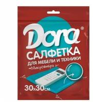 Салфетка из микрофибры для мебели и бытовой техники 30*30см «Dora»