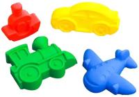 Игрушки для песочницы Соломон Набор для игры в песке №68, 4 формочки для песка, цвета микс