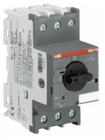 MS116-6.3 автоматический выключатель с регулируемой тепловой защитой (4.0-6.3А) 50kA ABB, 1SAM250000R1009