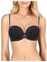 Бюстгальтер супер Push Up Extra Pizzo Lormar (черный), 65B