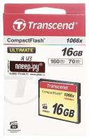 Карта памяти 16Gb - Transcend 1000x - Compact Flash TS16GCF1000