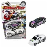 1TOY CrashFest 2 Машинки инерционные Ghost Racer/Monster Т21623