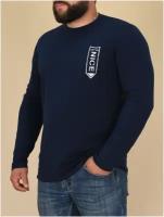 Лонгслив LIDЭКО лонгслив мужской, футболка, фуфайка, размер 100/176, синий