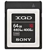 Карта памяти Sony QDG-64F XQD G 64GB (440/400 MB/s)