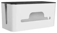 Короб UGreen LP110 (30398) Universal Cable Management Box, размер L, белый, 425 мм
