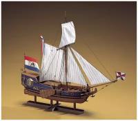 Модель парусника от Woody Joe (Япония), бранденбургская яхта Golden Yacht, М.1:50