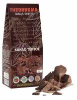 Какао тертое в кусочках Theobroma Пища богов, коробка, 250 г