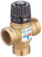 Клапан (вентиль) термостатический Stout (SVM-0120-254325) подмешивающий 1 НР(ш) для систем отоплени