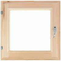 Окно, 60×60см, двойное стекло липа 1192125