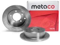 Диск тормозной задний Metaco 3060-167