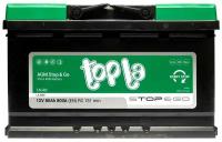 Аккумулятор для спецтехники Topla AGM Stop&Go 114080, 315x175x190
