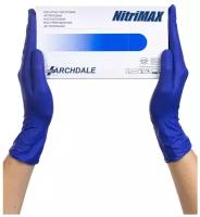 Перчатки смотровые Archdale NitriMAX, 50 пар, размер: XL, цвет: фиолетовый, 1 уп