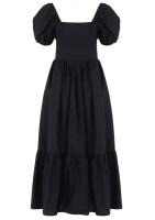 хлопковое платье LAVI BF3WD024/TESD101 черный m
