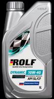 Моторное масло ROLF Dynamic SAE 10W-40 API SL/CF Полусинтетическое 1 л