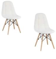 Комплект стульев обеденных Eames Style DSW Eco Bennet LMZL-301 белый DOBRIN (2шт)