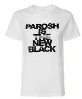 Футболка P. A. R. O. S. H. COBLACK110038 белый+черный