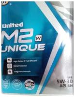 Синтетическое моторное масло United Oil M2 Unique 5W-30, 4 л