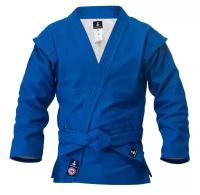 Куртка-кимоно для самбо BRAVEGARD, размер 40, синий