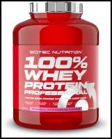 Протеин Scitec Nutrition 100% Whey Protein Professional, 2350 гр., клубника-белый шоколад