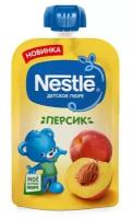Пюре Nestle Персик, 90 г (пауч)