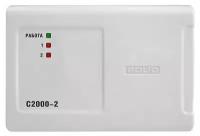 С2000-2. Контроллер доступа на 2 считывателя, интерфейс touch memory или Виганд, 2 охранных ШС и 2 в