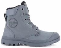 Ботинки Palladium Pampa Sport Cuff WPS 72992-063 зимние серые