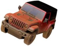 Машинка Rastar Jeep Wrangler Rubicon-Muddu version, 79500-4, 1:24, 21 см, красный/черный