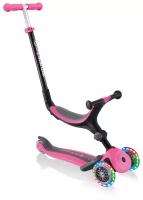 Самокаты для детей GLOBBER GO UP FOLDABLE PLUS LIGHTS 643-110 Цвет-Deep Pink