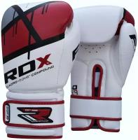 Боксерские перчатки RDX Boxing Glove BGR-F7 Red 14 унций