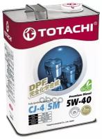 TOTACHI Масло Моторное Totachi Premium Diesel Cj-4 / Sm Синтетика 5w40 4л